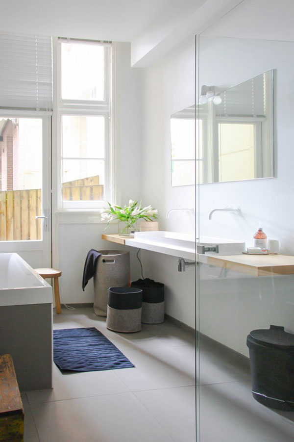 Scandinavische badkamer inspiratie